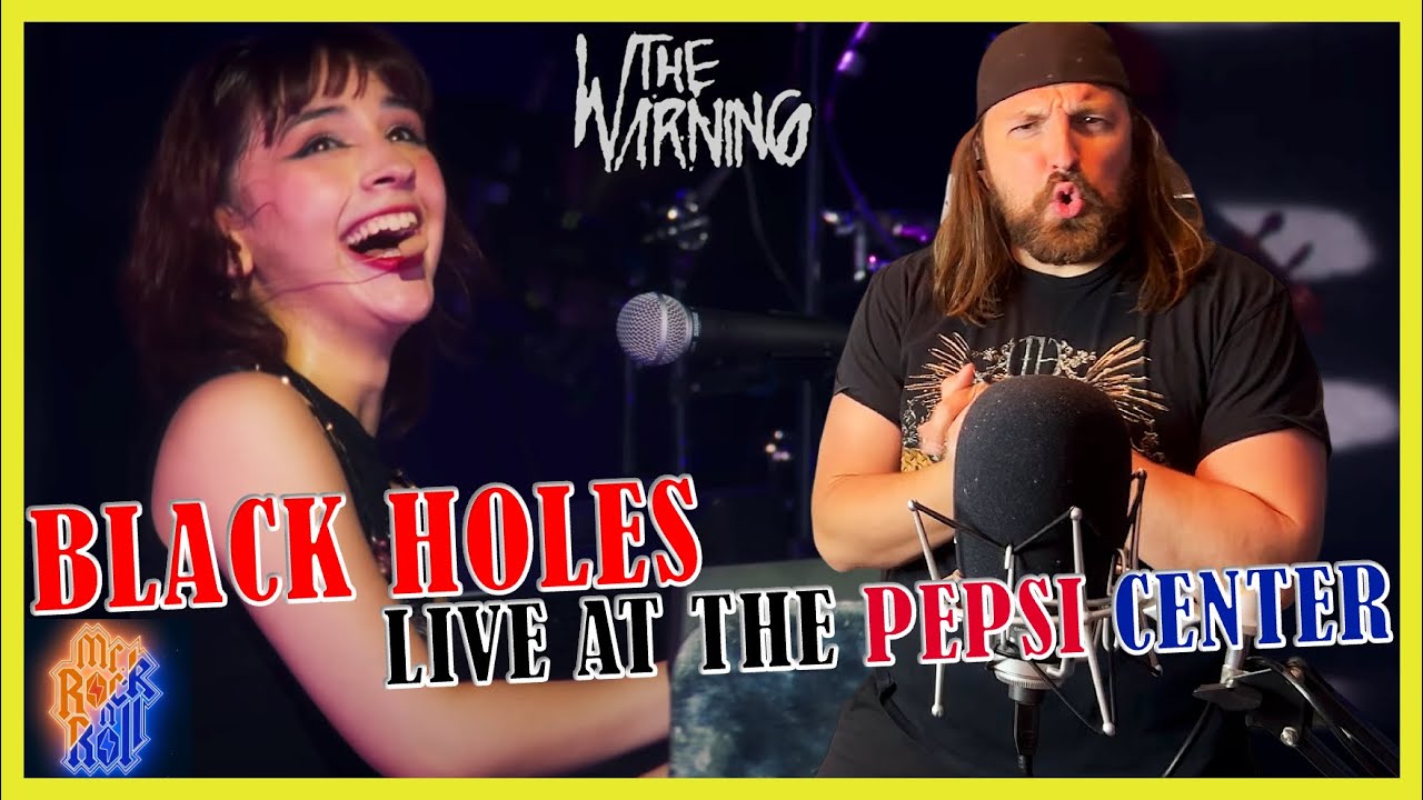 Pau At Peak Performance!!! | The Warning - Black Holes (Live from Pepsi Center CDMX) | REACTION