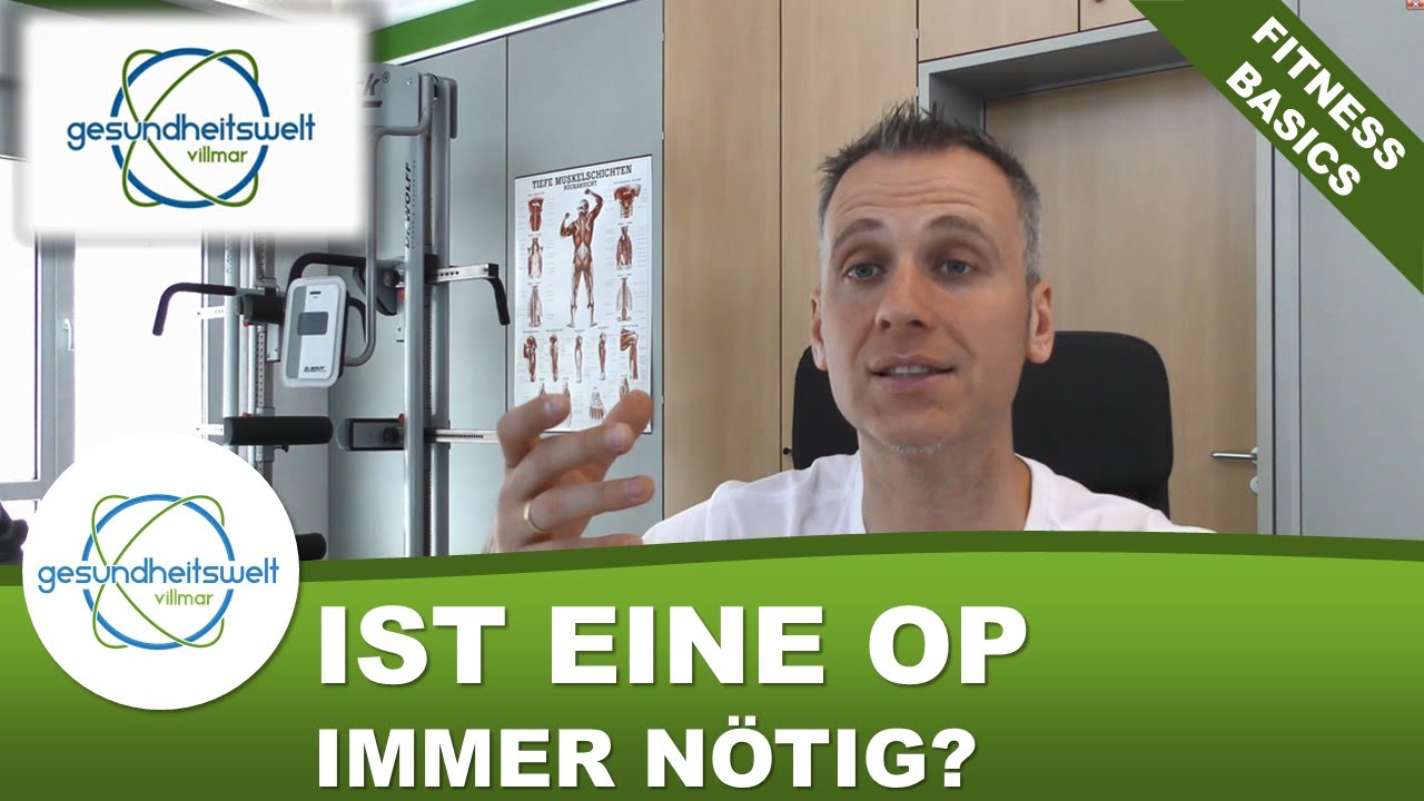 Knieschmerzen: Warum Du dich nicht immer operieren lassen solltest!