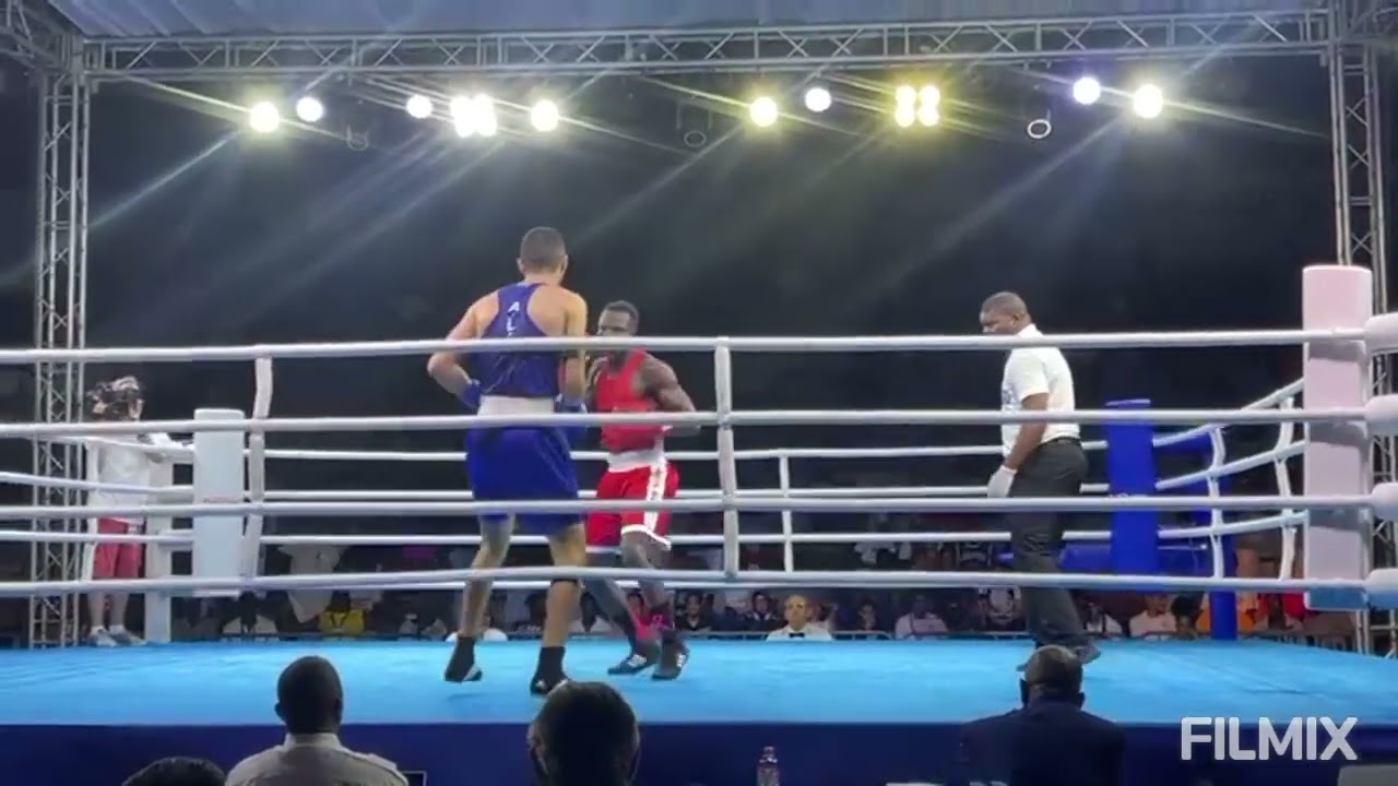 AFRICA GAMES- INNOCENT AMOKO VS ALGERIA'S JURGUTJA AIT BEKKA #ugaalg