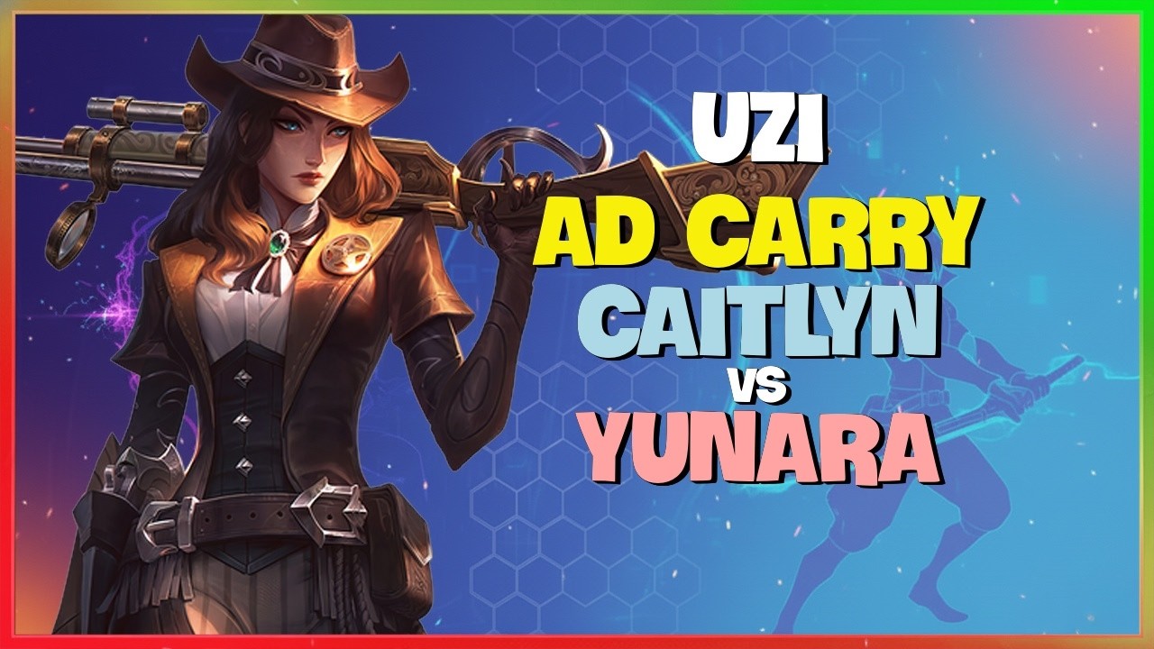 Uzi Caitlyn : KITING Ở TẦM KHÁC Biến Thách Đấu Thành NPC - Vietsub