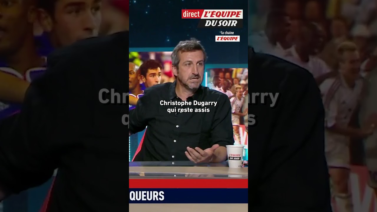 ⚽️Quand Christophe Dugarry oublie la r&egrave;gle du but en or #euro2000 #football #dugarry #france