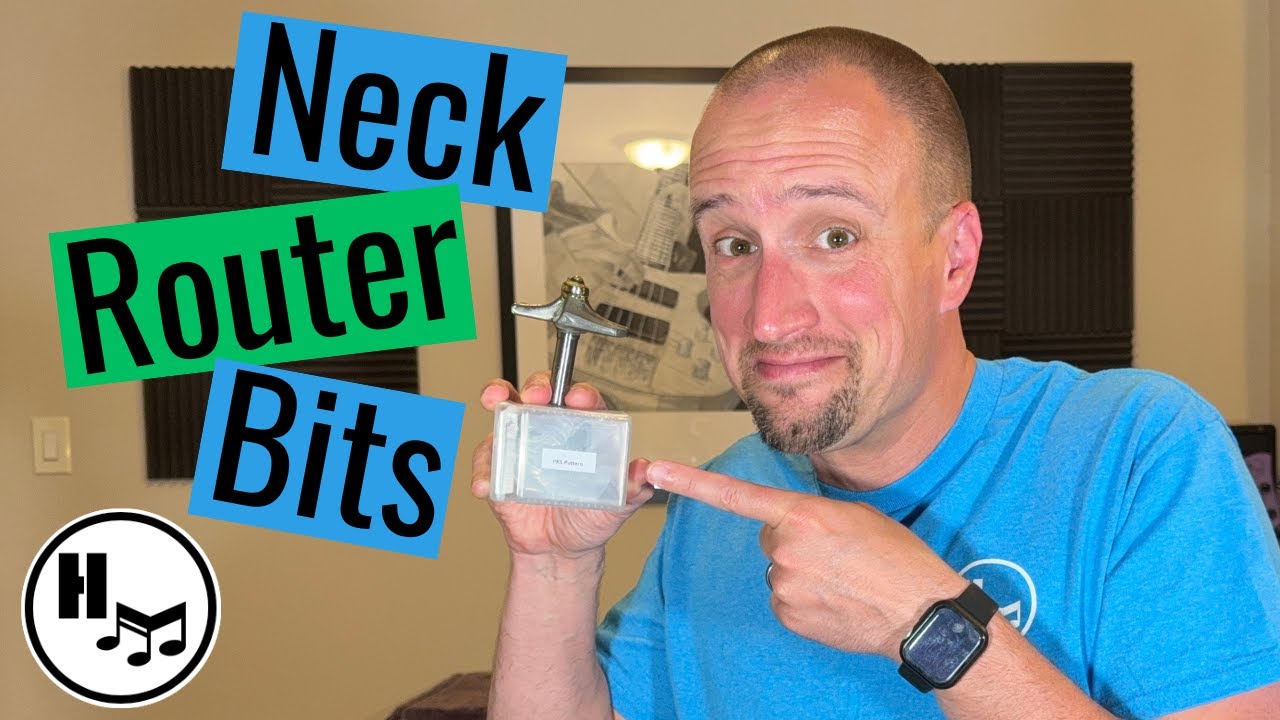 S9E5 - SJE Tools Neck Router Bits #guitarbuilding #woodworking