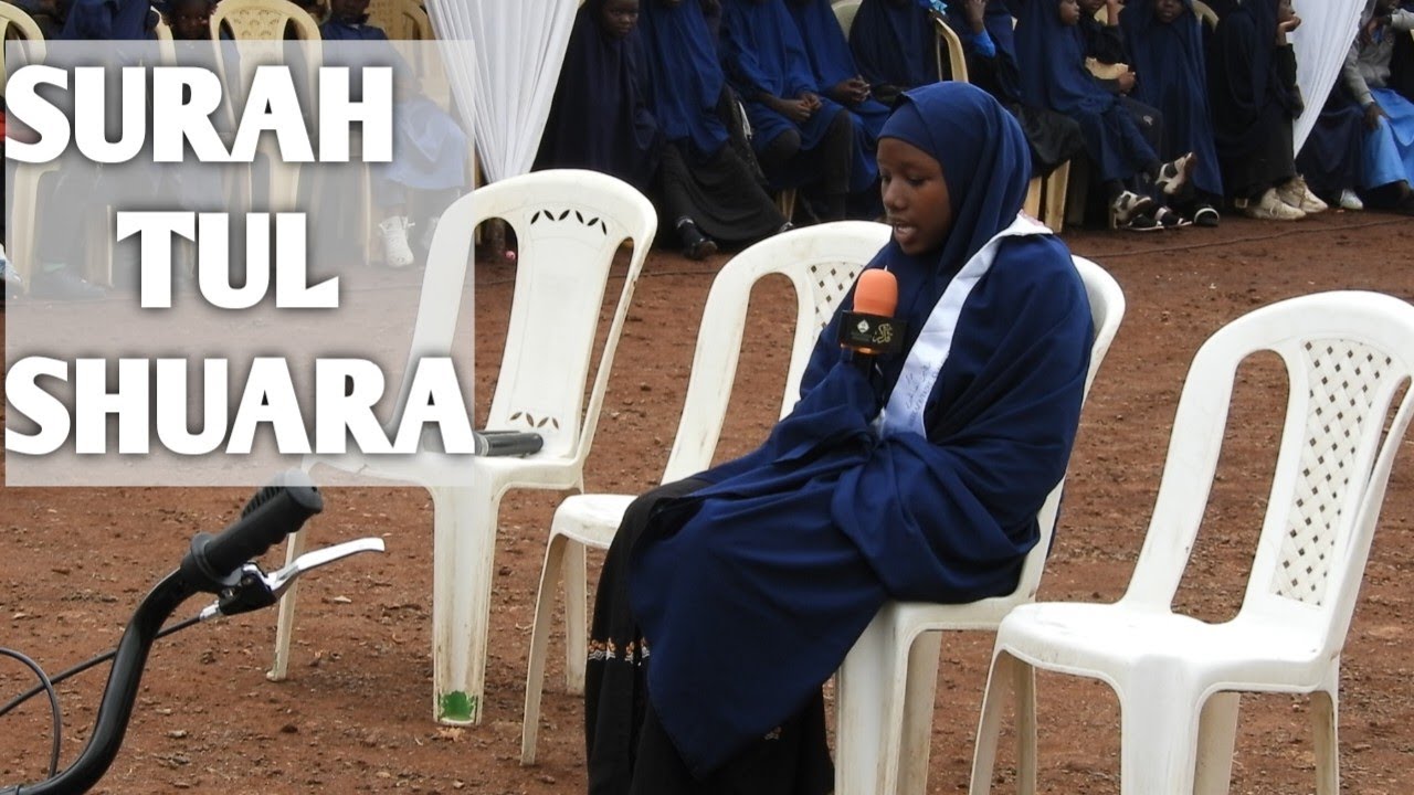 AMAZING RECITATION of Suratul Shuara by Jamila Mohammed || Markaz Riyadhu Swaliheen #quran