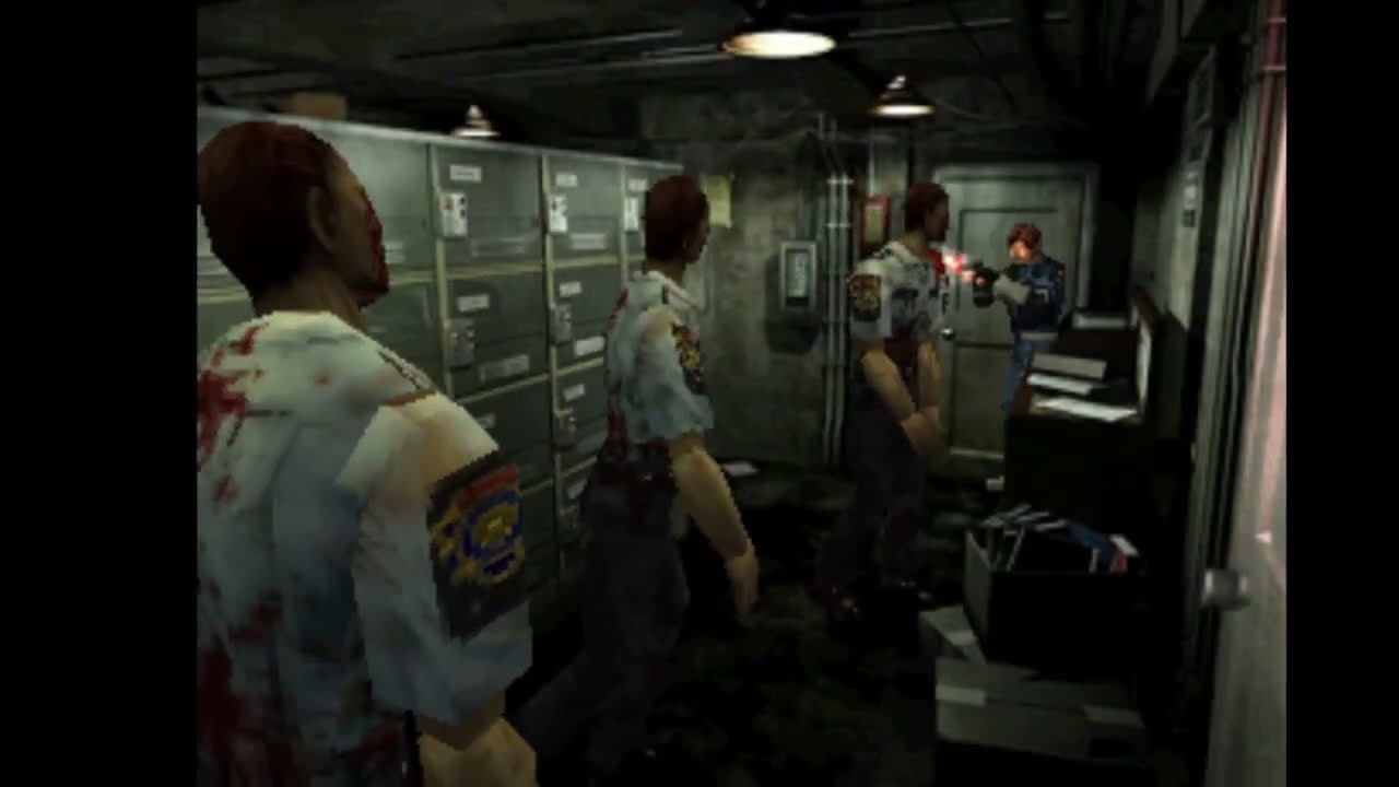 Keys and plugs - Resident Evil 2 PS1 [Leon A] Part 2