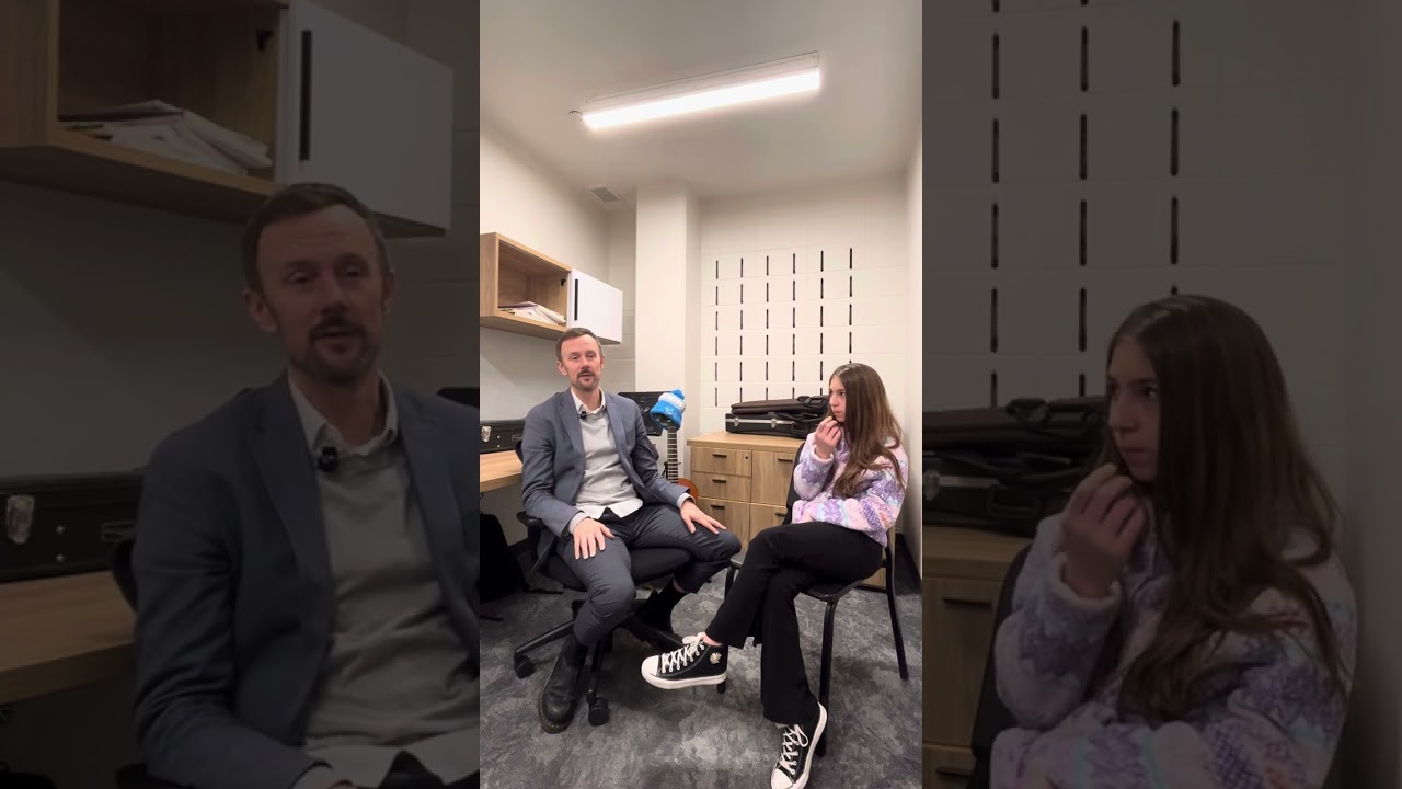 Professor Bret Hoag, interviewed by a child.