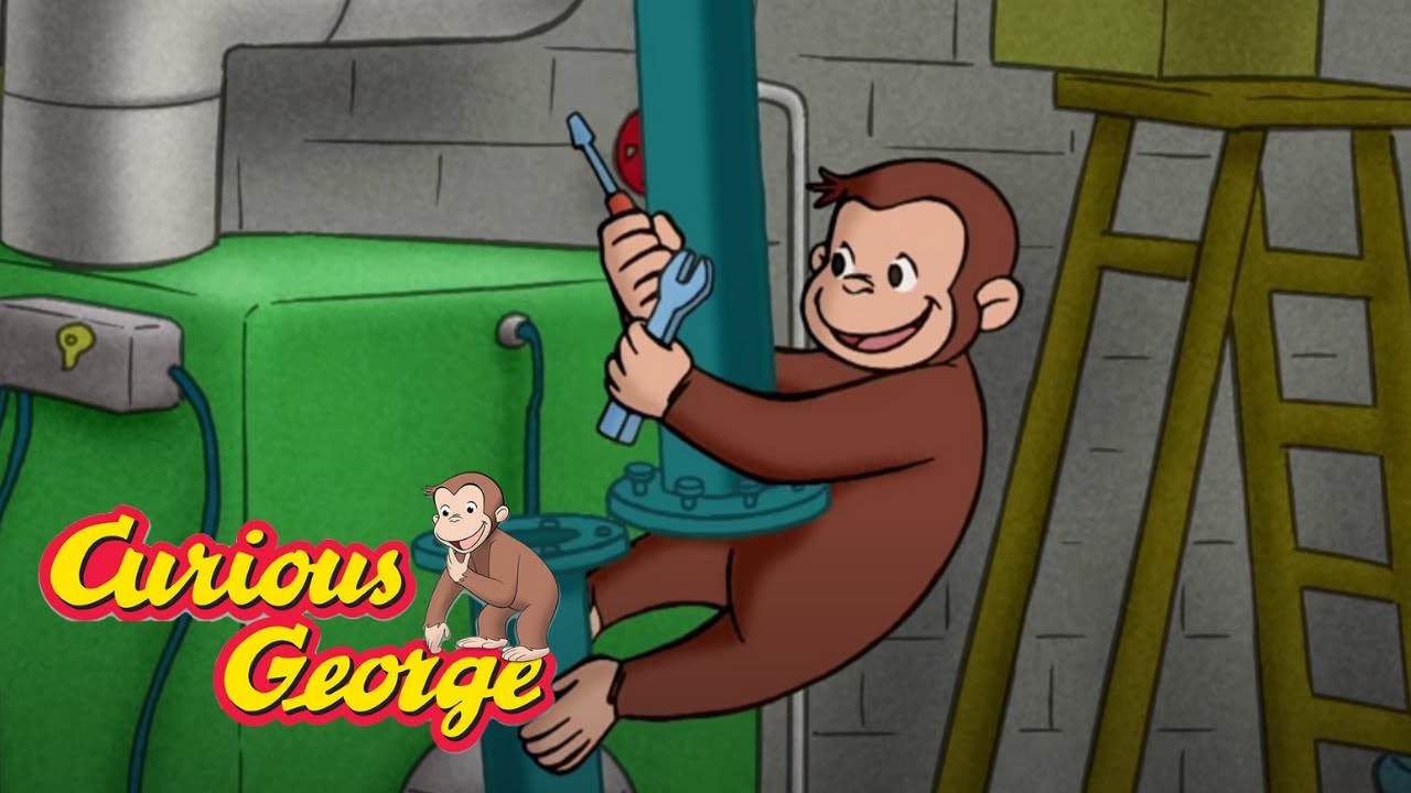 Curious George 🐵George the Plumber 🐵Kids Cartoon🐵Kids Movies🐵Videos for Kids