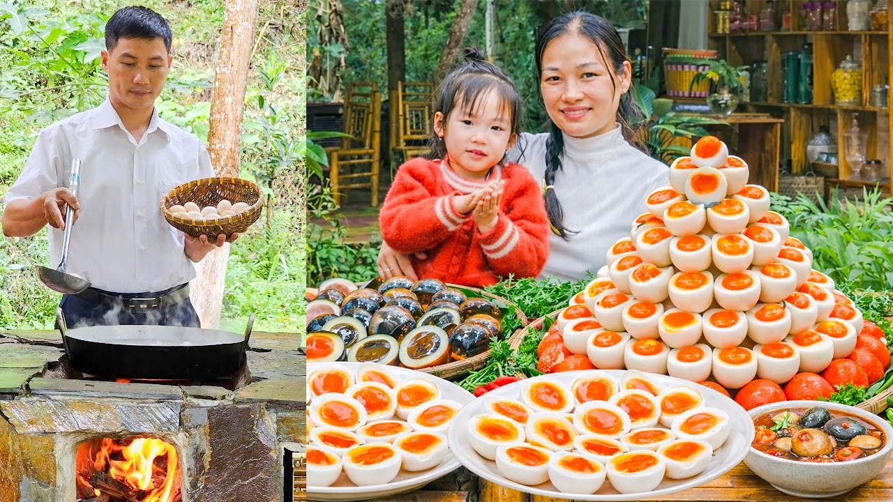 Solutions for Harvesting Too Many Eggs - Making Salted Duck Eggs to Sell at the Market | Ly Phuc An