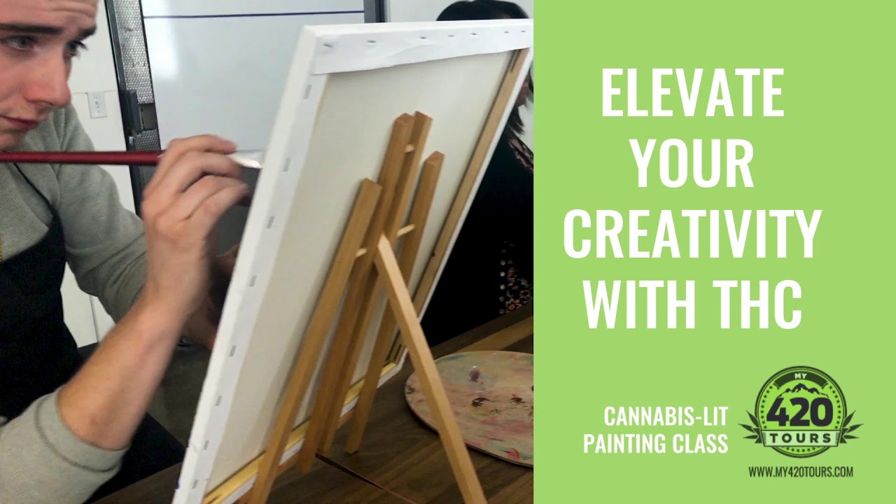 Cannabis-Lit Painting Classes, Denver-Style | My 420 Tours