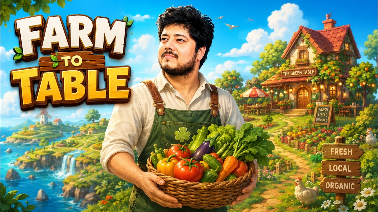 #1 | COZY Restaurant on My Dream Island 🌴🍲 | Farm to Table | Full Gameplay
