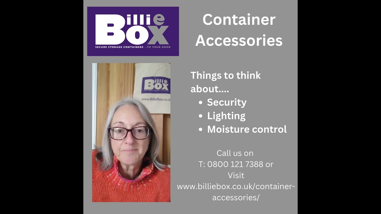 Container accessories for your shipping container