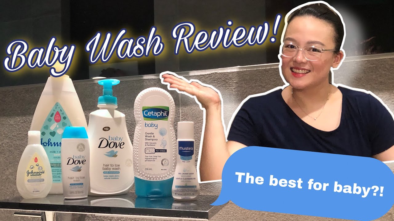 WHAT IS THE BEST BABY WASH? | TOP 4 BRANDS! | REVIEW & COMPARISON | Nins Po