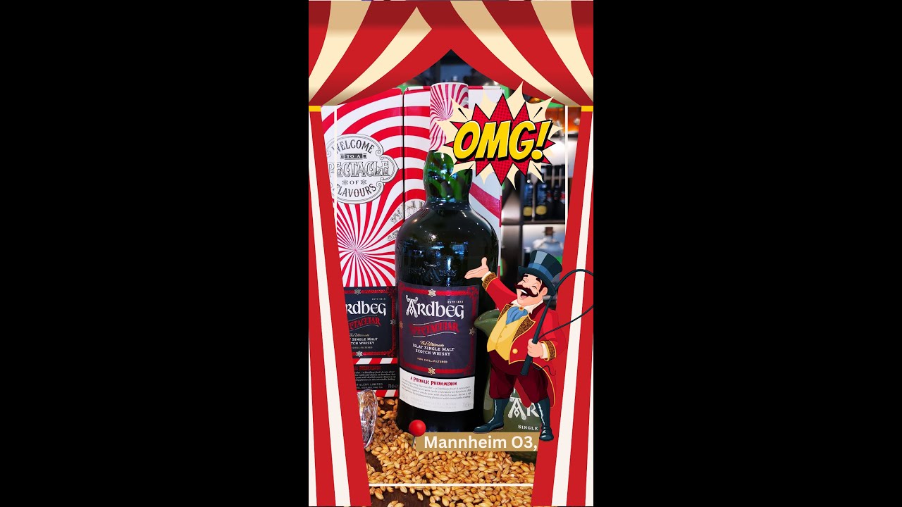 Ardbeg Spectacular 2024: Limitierte Abfüllung mit Aromen von feuchtem Torfmoos & Portweinnoten.