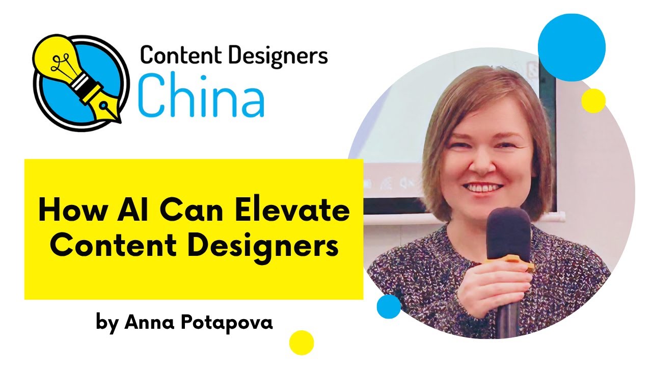 How AI can elevate content designers by Anna Potapova, meet up #15