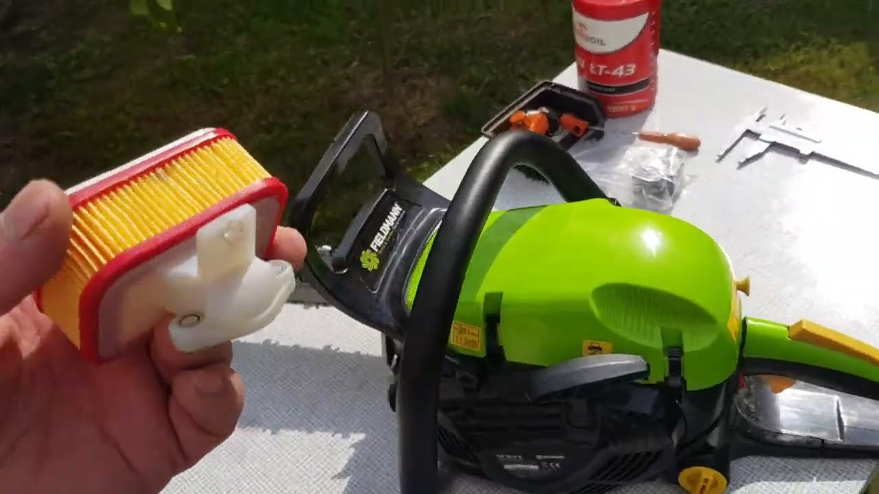 Modyfikacje w Fieldmann FZP 5816-B ( HECHT 58, HECHT 958 ) - wymiana gaźnika oraz filtra powietrza.