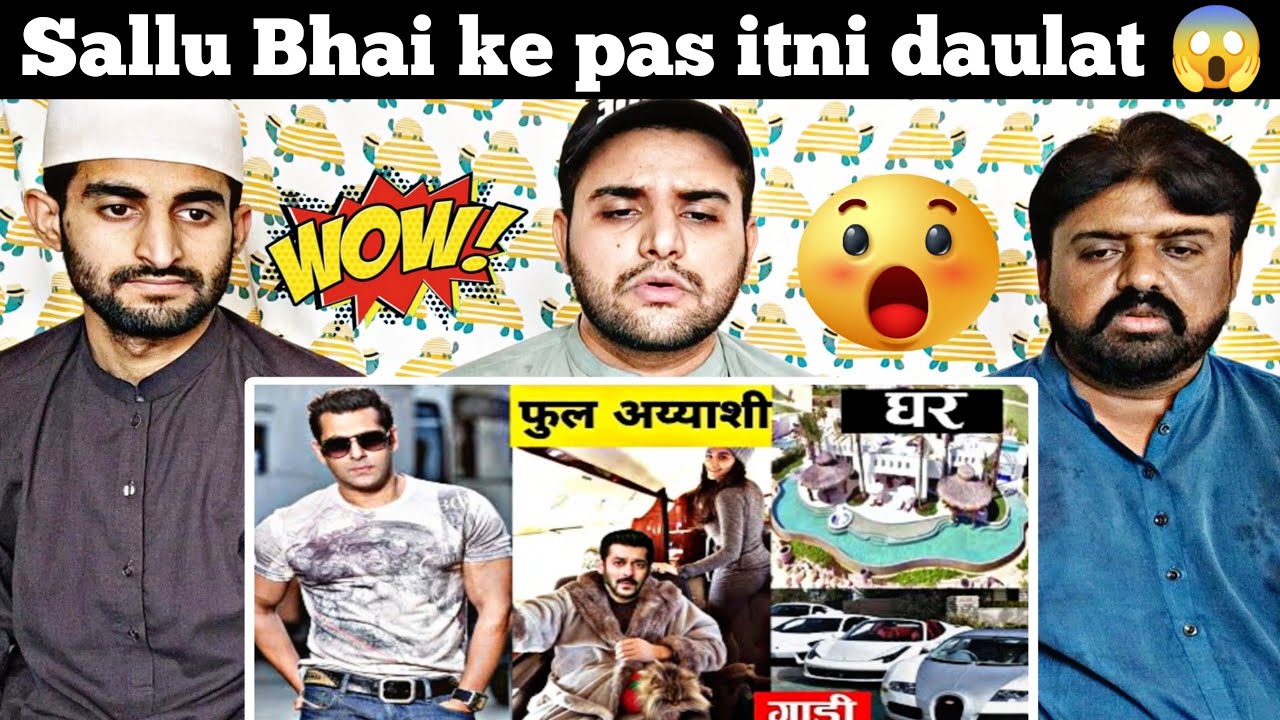 Pakistani Reaction on Salman Khan Lifestyle Net worth cars collection