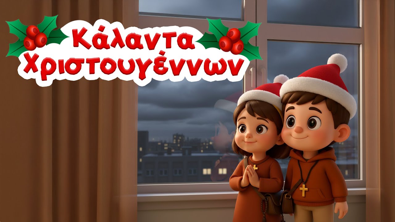 Κάλαντα Χριστουγέννων | Χριστουγεννιάτικο Χριστιανικό Παιδικό Τραγούδι | Ο μικρός Προσκυνητής