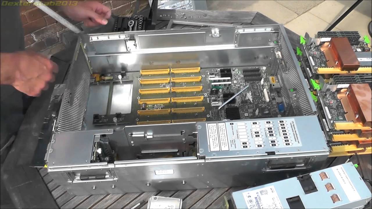 Teardown Of A Sun Fire X4600 Server Timelapse