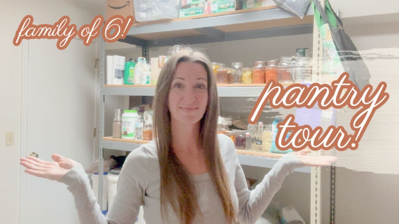 UPDATED PANTRY TOUR!  *REAL LIFE MESSY PANTRY*