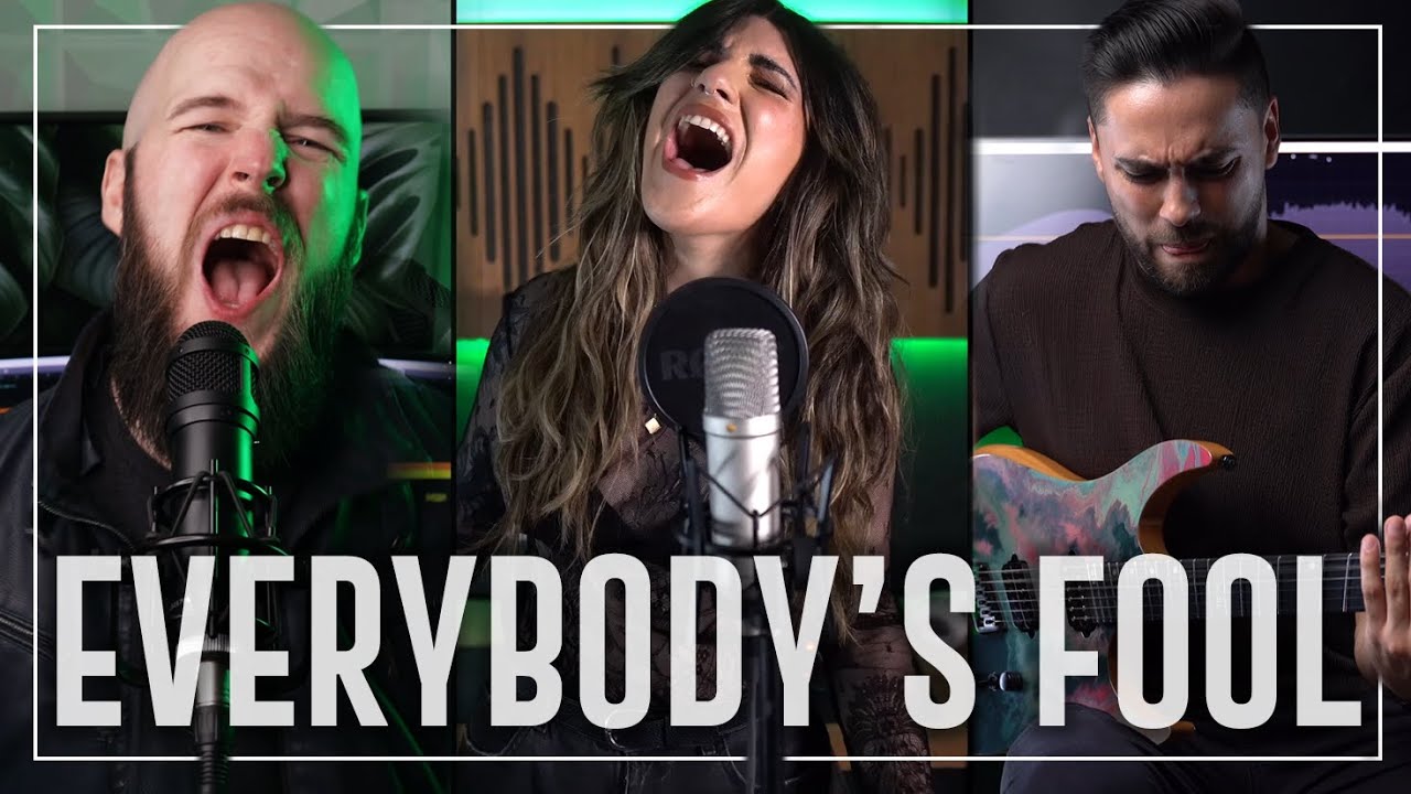 Evanescence - Everybody's Fool Cover | RODE NT1 5th Gen | Christina Rotondo, Groot & Patrick Russell