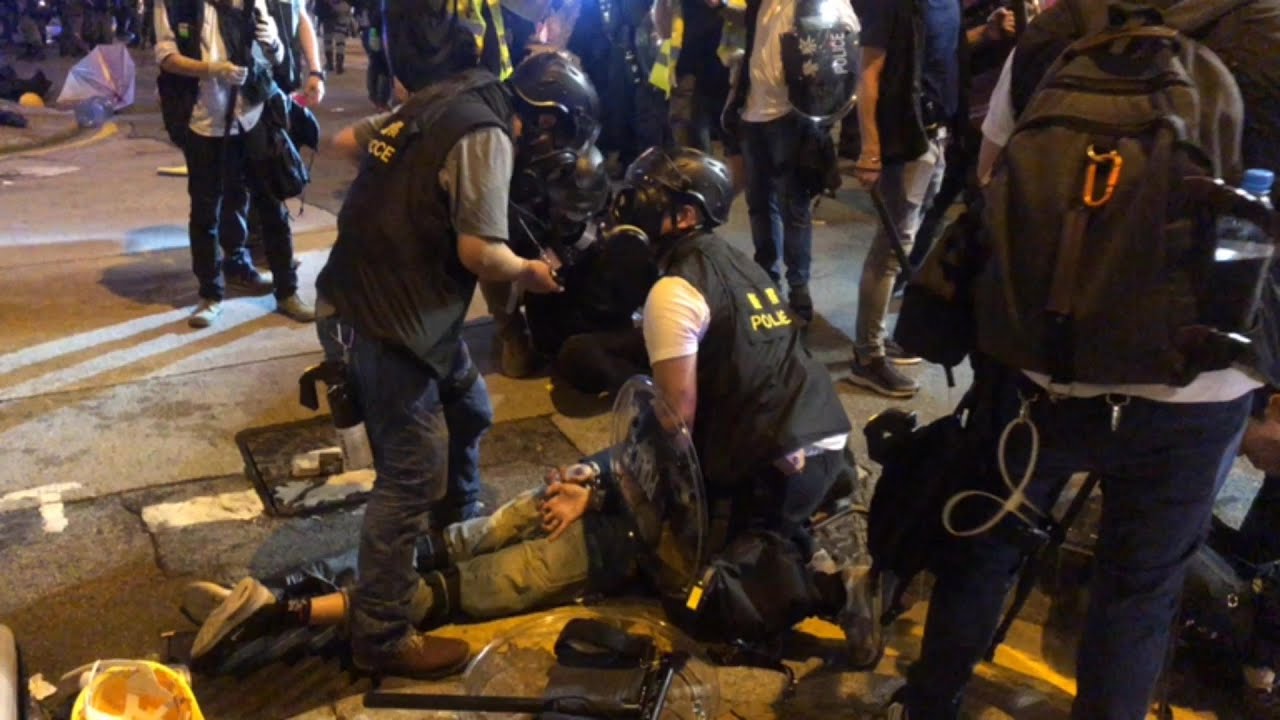Police arrest Hong Kong protesters at clashes | AFP