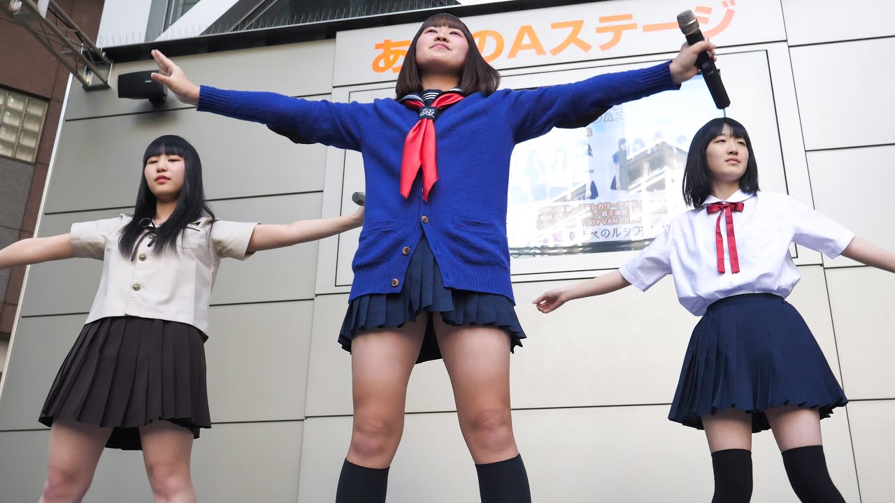 青山外苑前学院 「もう誰かのせいにはしない」アイドル Japanese girls Idol group [4K]