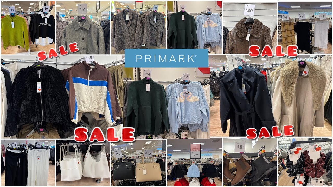 &diams;️PRIMARK&diams;️SALE SALE&diams;️AMAZING REDUCTIONS ON WOMENS CLOTHING ,SHOES, BAGS, ACCESSORIES🔹December 2025🔹