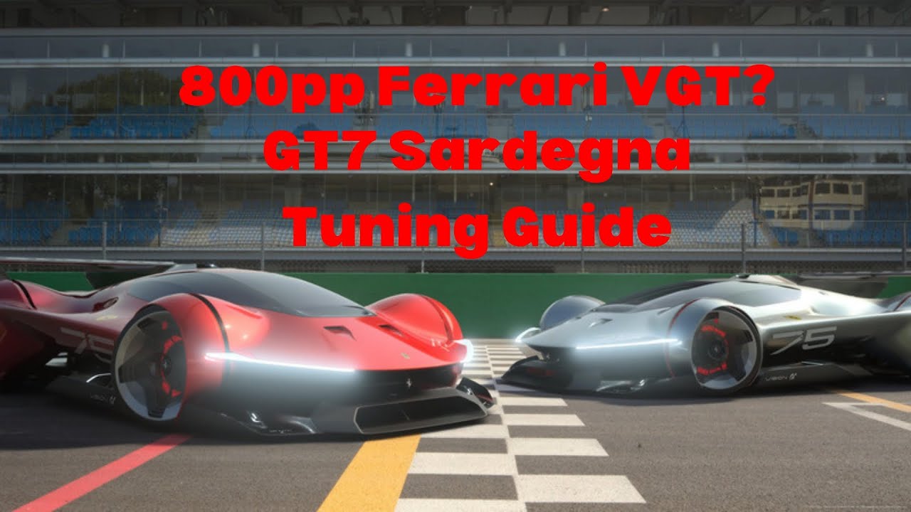 You CAN STILL tune the Ferrari VGT to 800pp. But there's a catch.