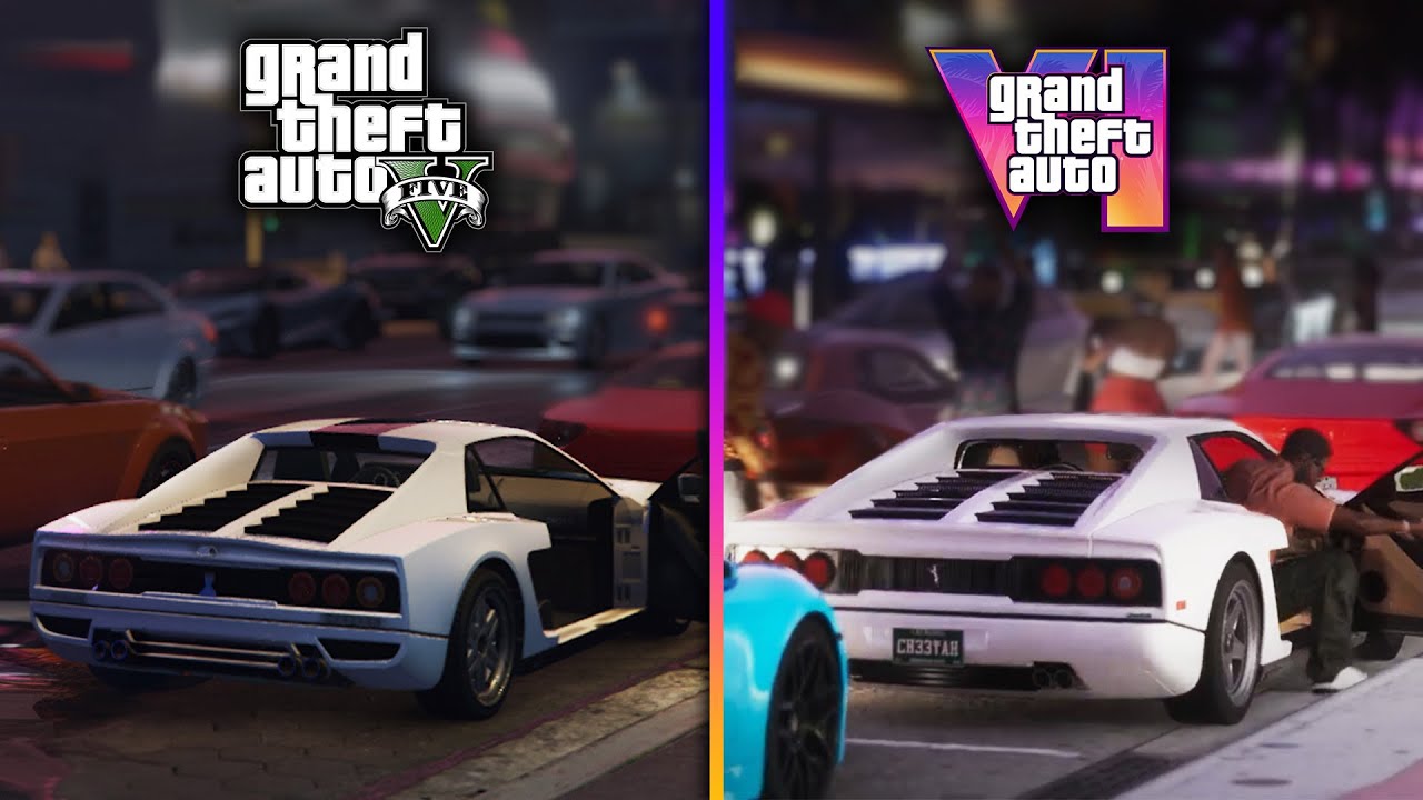 GTA 5 vs GTA 6 comparison
