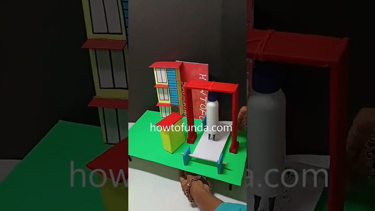 earthquake and seismograph working model - - science project - shorts - howtofunda