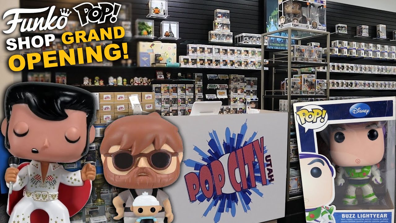 Funko Pop Shop Grand Opening! (Grails, Exclusives, Pop City Utah)