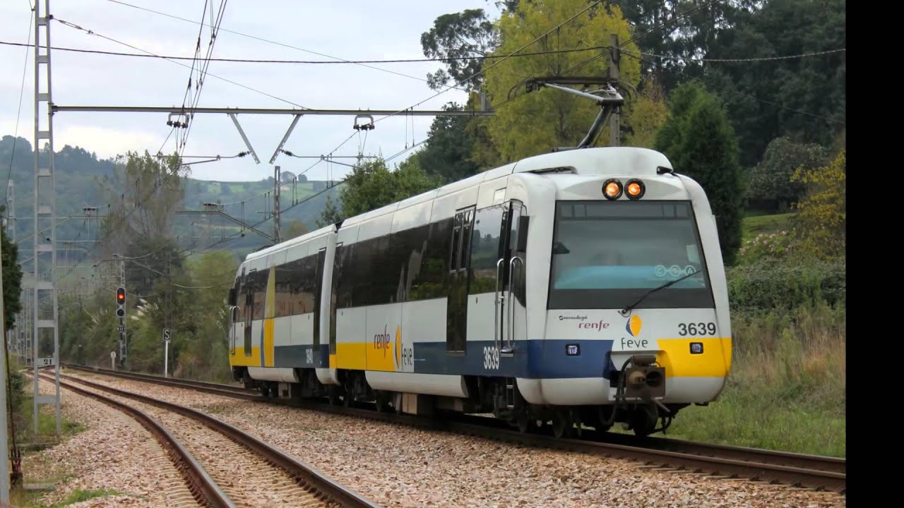 Trenes en Asturias 2013
