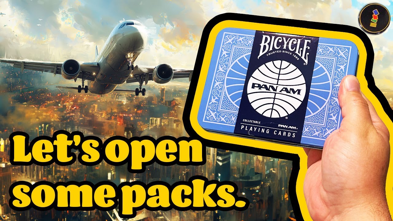 Take Flight! Bicycle Pan Am deck set by USPCC