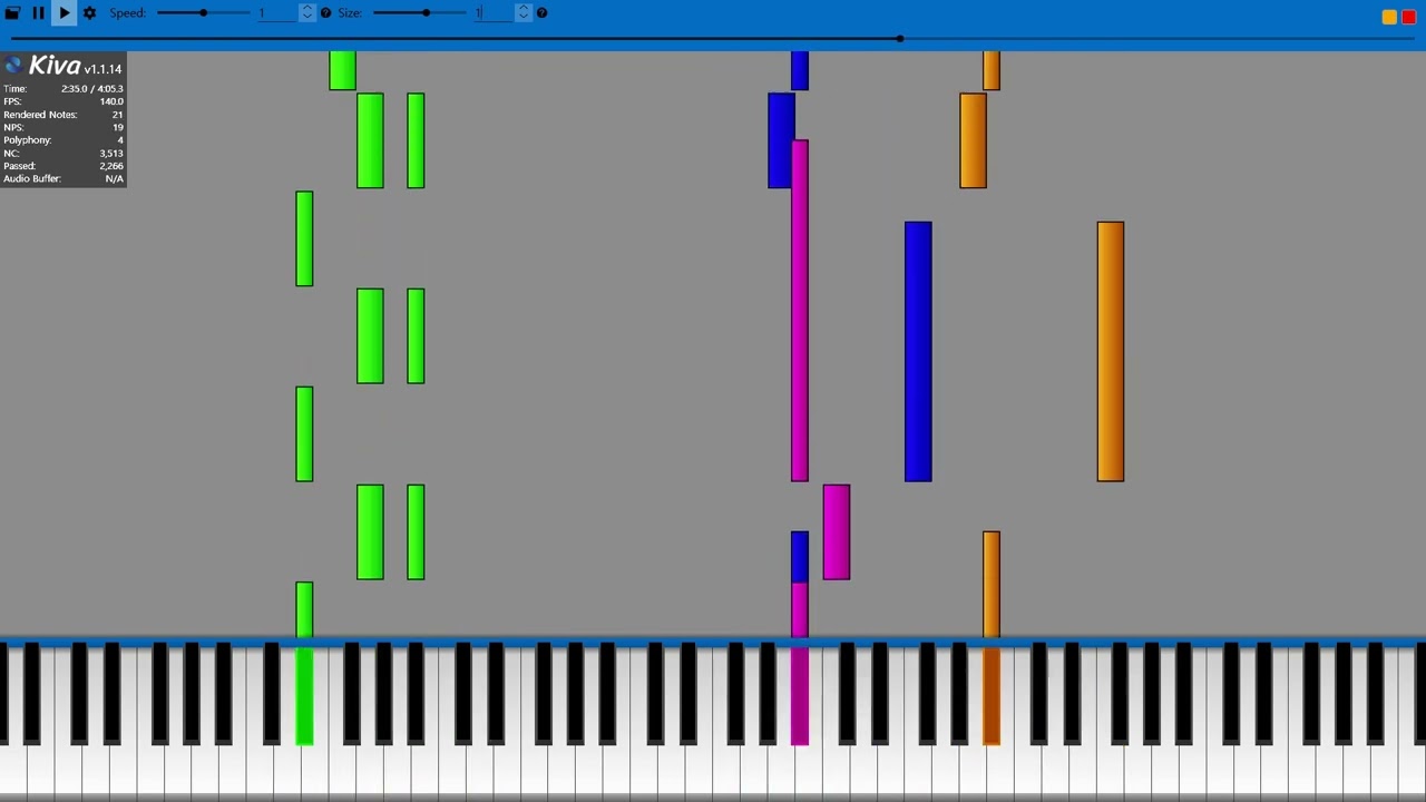 [Synthesia/Kiva] そこに命はありますか. DIVELA feat.初音ミク(Hatsune Miku) / Is there a life in it?