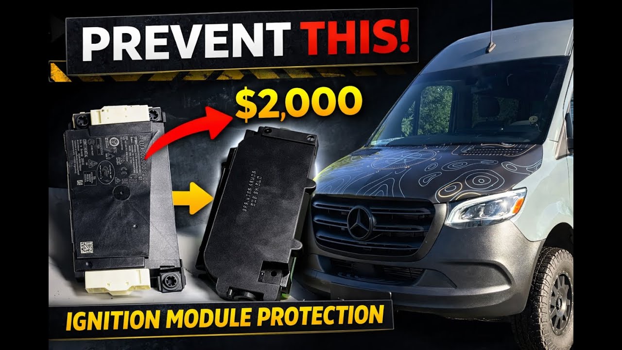 Защита модуля зажигания Mercedes Sprinter – самостоятельная установка и проверка на герметичность...