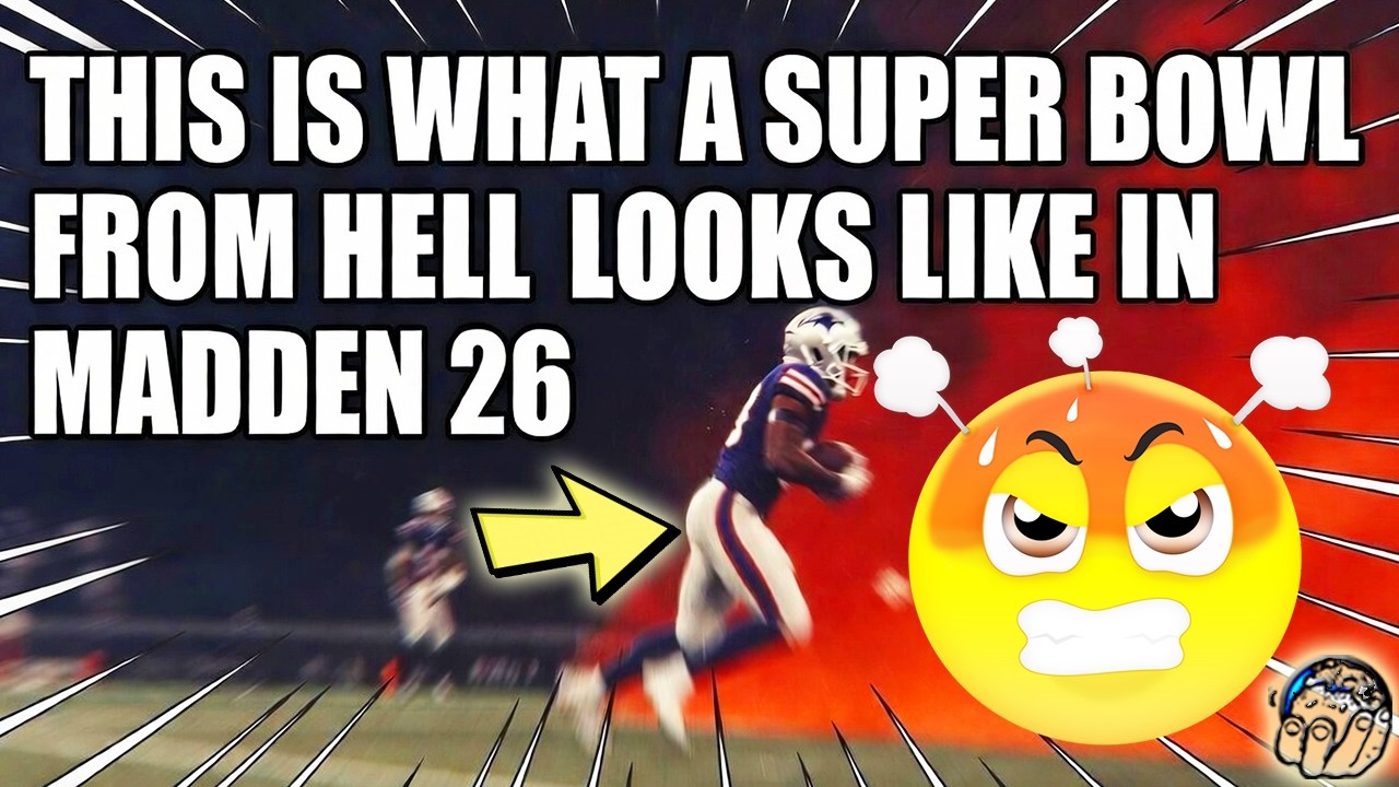 Вот как выглядит Супербоул из ада в Madden 26!😭