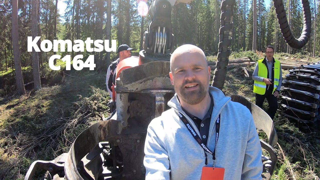 C164 och Steg 5 motorer p&aring; Komatsu Days 2019