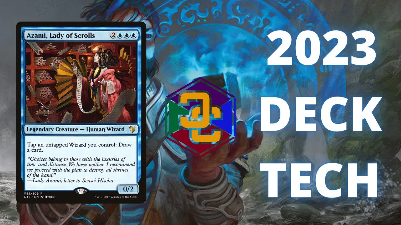 Wizard Tribal | Control | Card Draw | Azami, Lady of Scrolls (Commander/EDH Deck Tech)