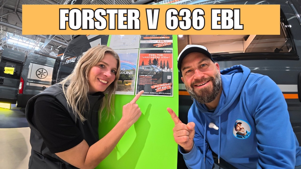 Forster V 636 EBL 🚐 6,36 m Kastenwagen mit Einzelbetten | Vibe Edition