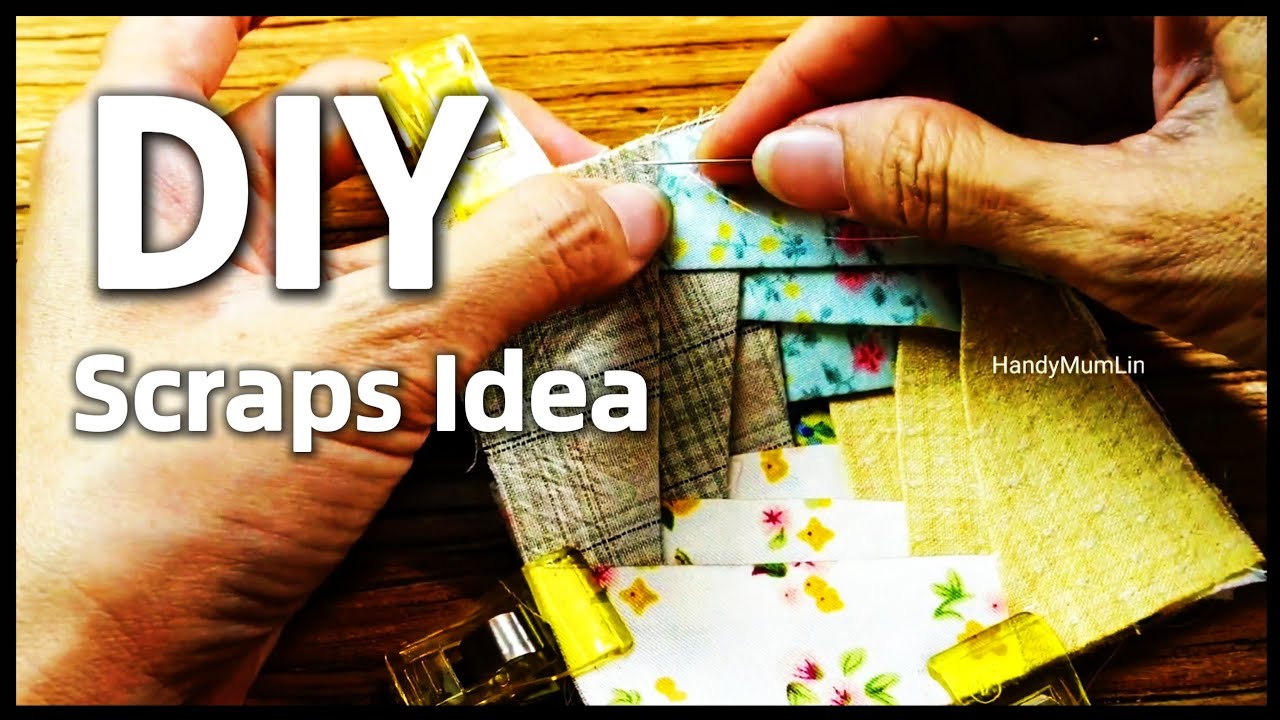 DIY SCRAPS IDEA┃HandyMumLin Sewing Project