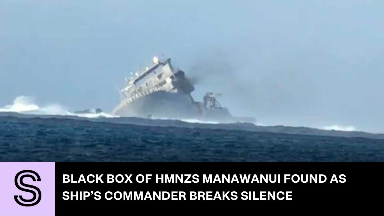 Questions over HMNZS Manawanui could soon be answered as black box found | Stuff.co.nz
