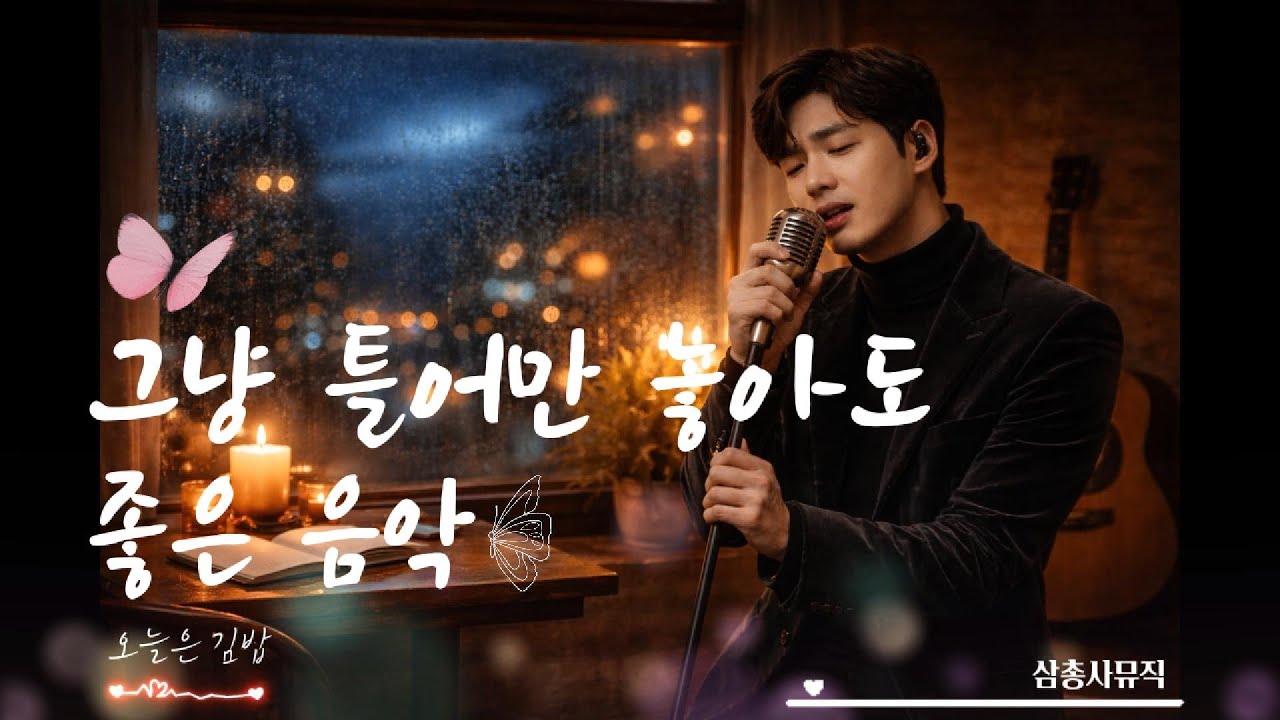 그냥 틀어만 놓아도 좋은 7080 감성 노래