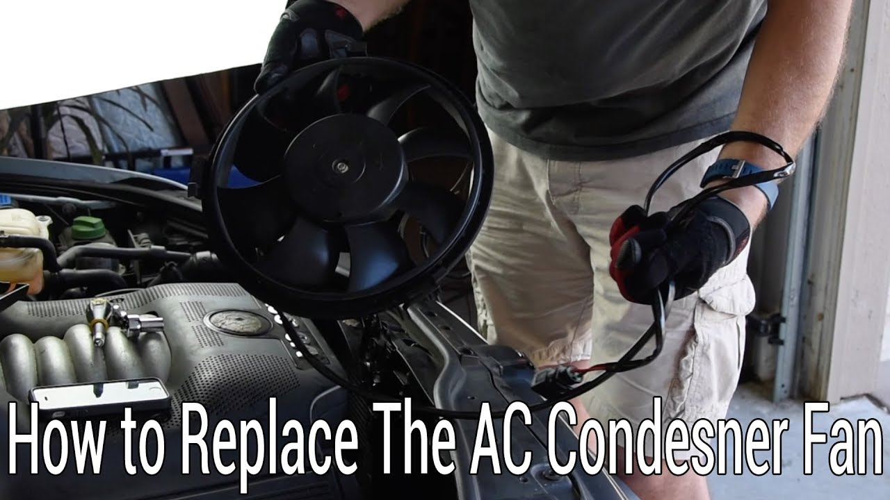 How To Replace The AC Condenser Fan on a VW Passat B5.5/Audi - Tom's Garage Fix