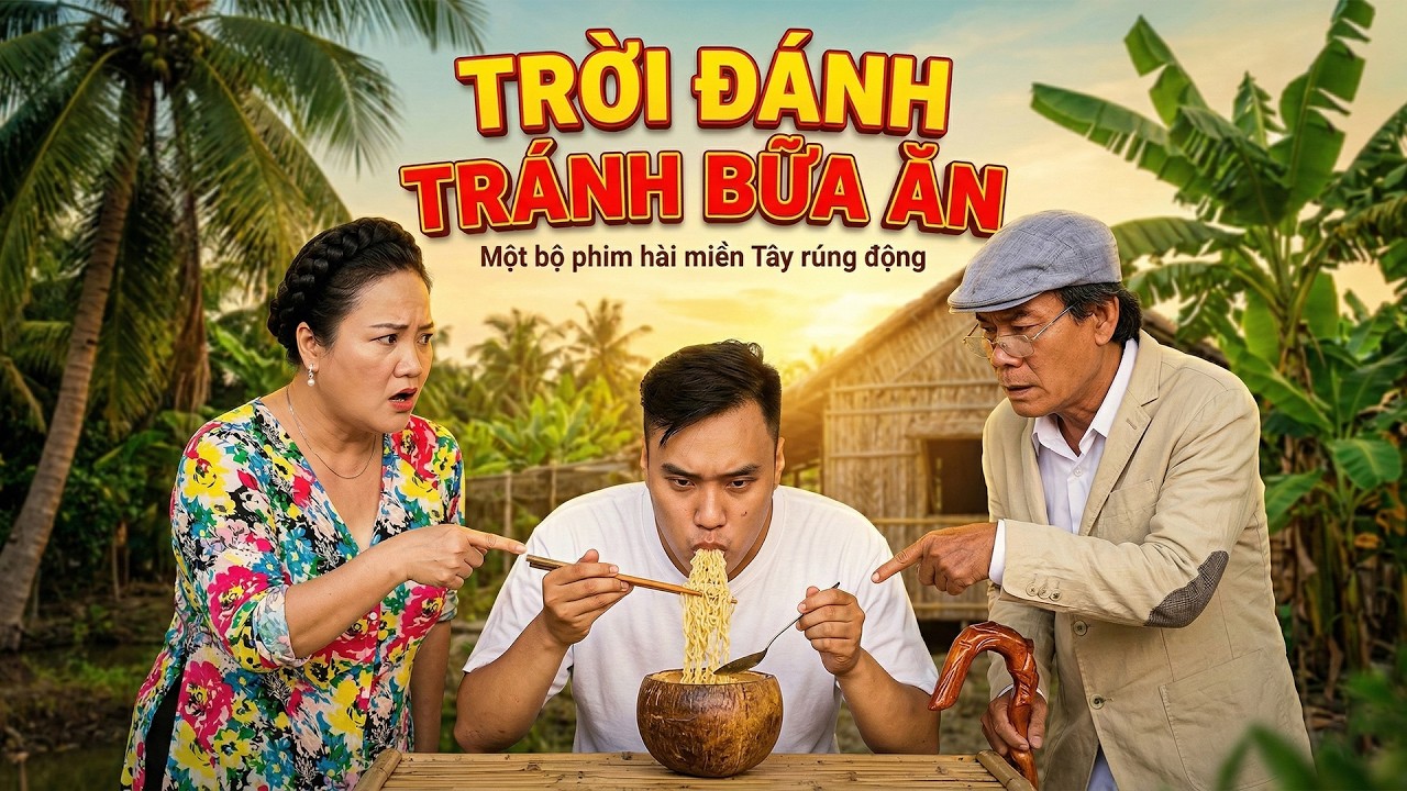 TRỜI ĐÁNH TRÁNH BỮA ĂN | Phim Hài Miền Tây Xem Nhiều Nhất Việt Nam 2026 | Phim Hài Miền Tây Mới 2026