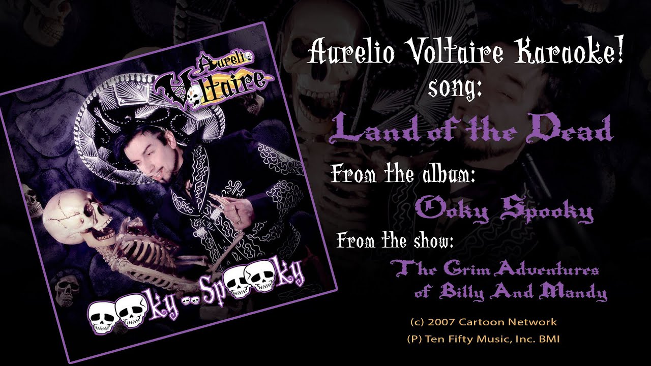 Land of the Dead - Aurelio Voltaire Karaoke (ENGLISH)