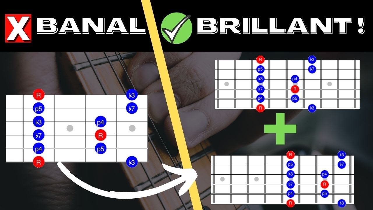 Concept Redoutable Pour Improviser Blues à la Guitare #2 (Impro Blues Guitare Electrique )