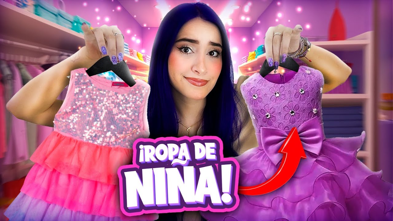 Me pruebo ROPA de NI&Ntilde;A DE 10 A&Ntilde;OS para ver si me queda 😳👗