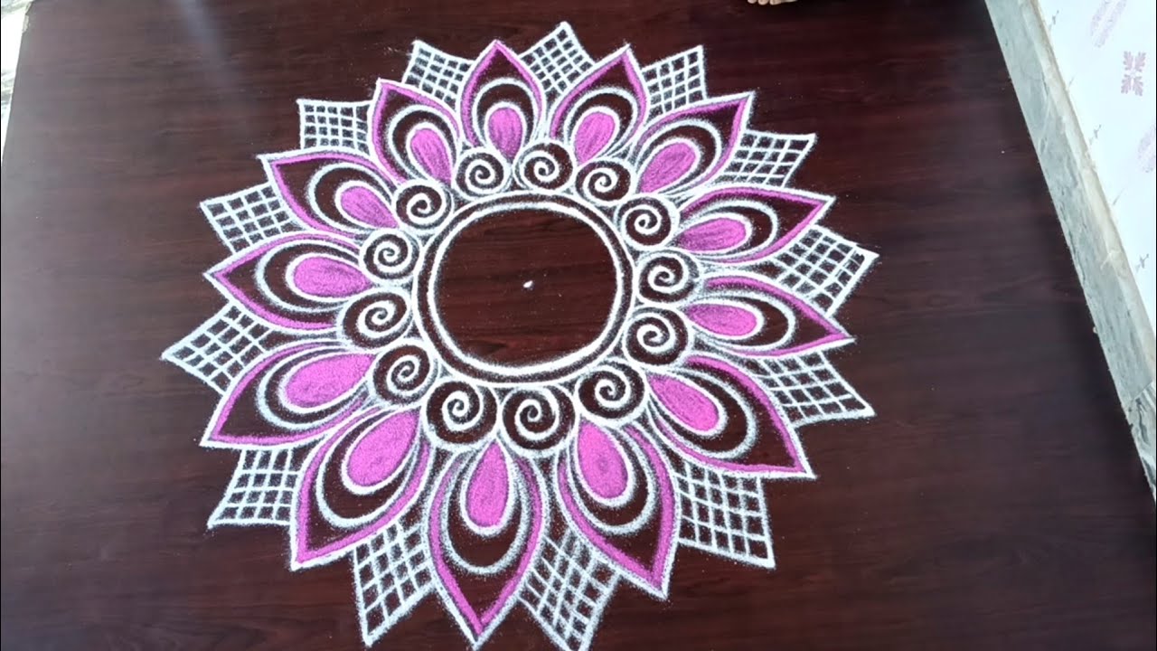 🌺மார்கழி 7 க்கு போட அழகான ஈசியான கோலங்கள் 🌺 Danurmasam simple muggulu designs//Latha kolam 