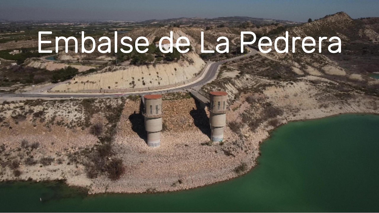Embalse de La Pedrera, Orihuela, Alicante, España