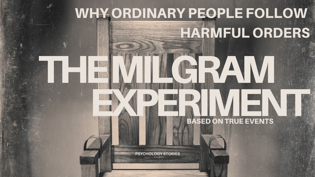 The Milgram Experiment: Why Ordinary People Follow Harmful Orders - Psychology Stories, True Events