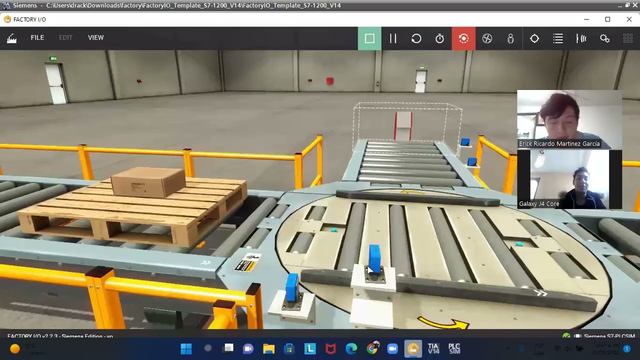 selector de cajas tia portal y factory io